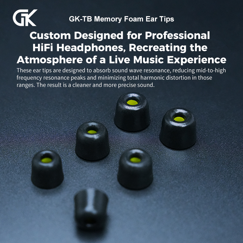 GK-TB 3Pair(6pcs) Noise Isolat - Earphone Foam Tip incelemesi ve fiyatı