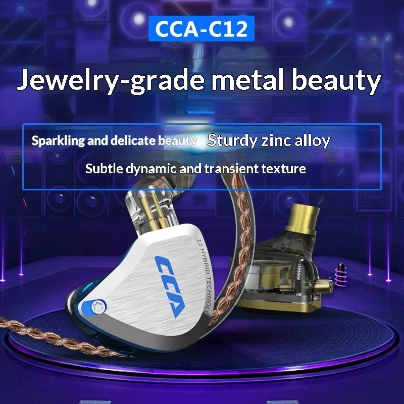 CCA C12 Earphones Hi-Fi Audiop - Audiophile Headphone Wired incelemesi ve fiyatı