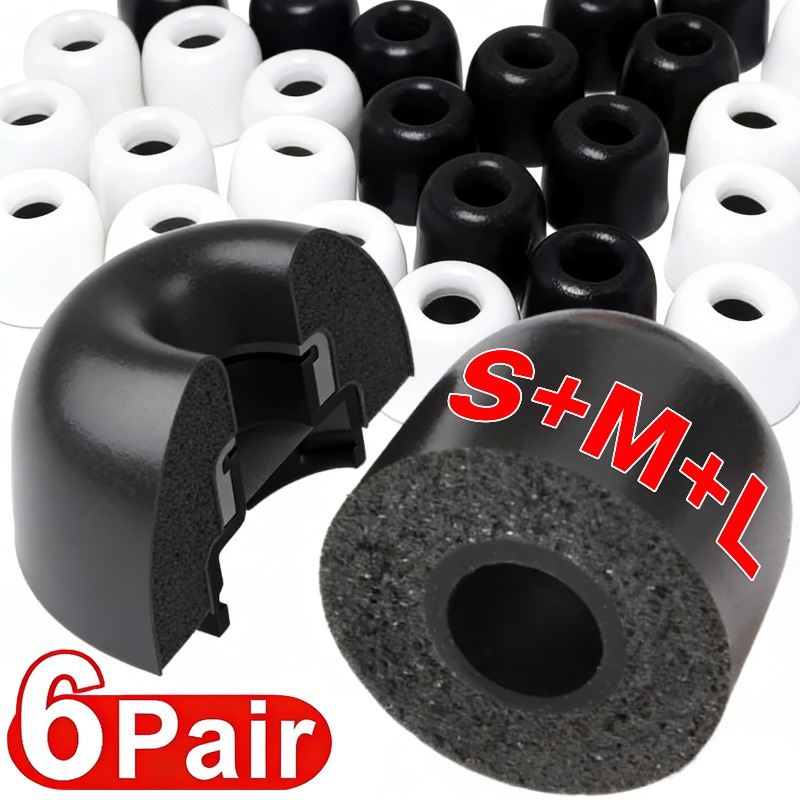 6-3Pairs For Samsung Galaxy Bu - Earphone Foam Tip incelemesi ve fiyatı