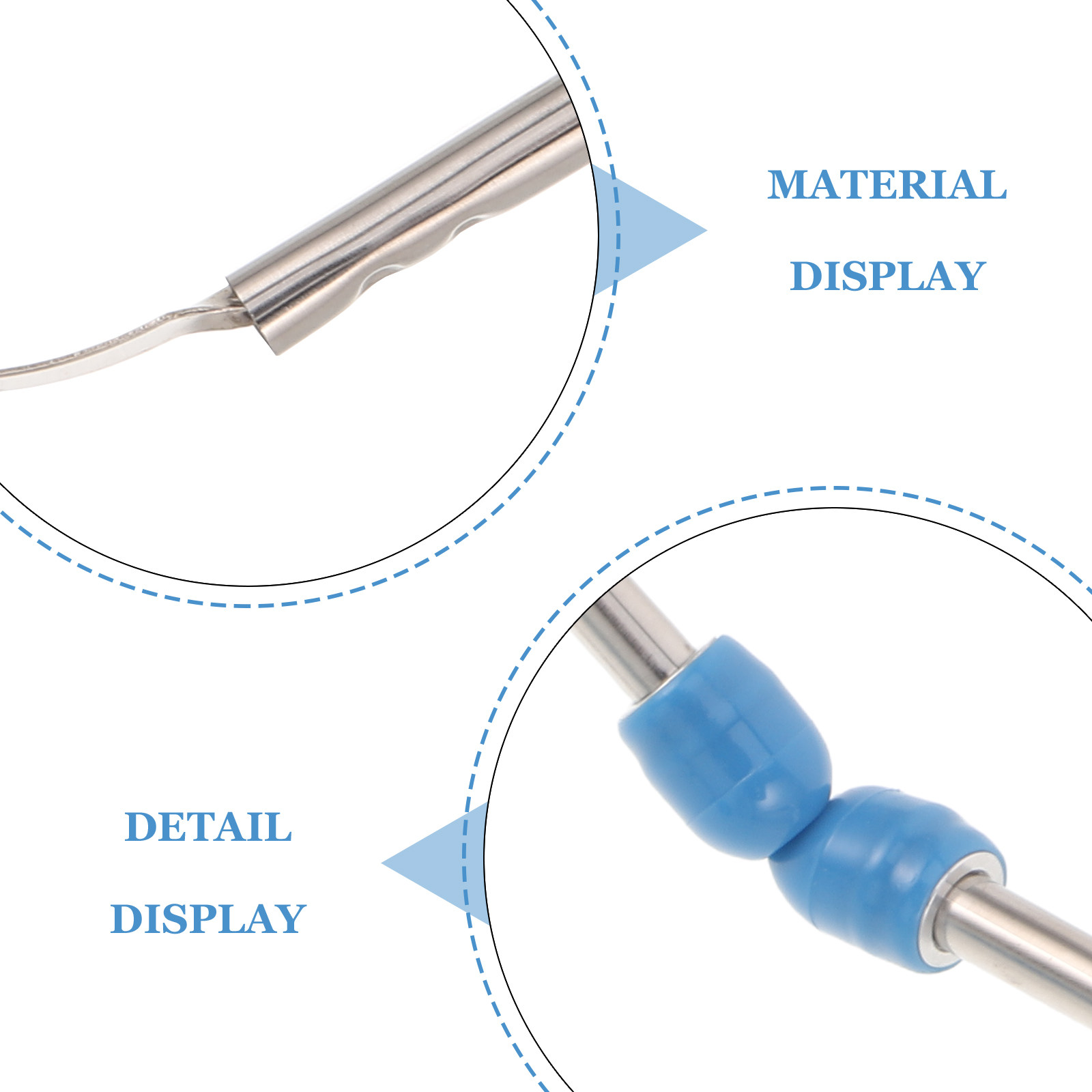1Set Stethoscope Ear Piece Rep - Silicone Ear Tip Replacement incelemesi ve fiyatı
