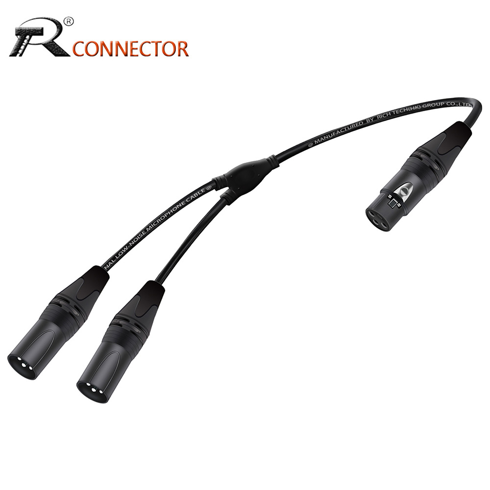 XLR Splitter Audio Cable,3Pins - Audio Splitter Y incelemesi ve fiyatı