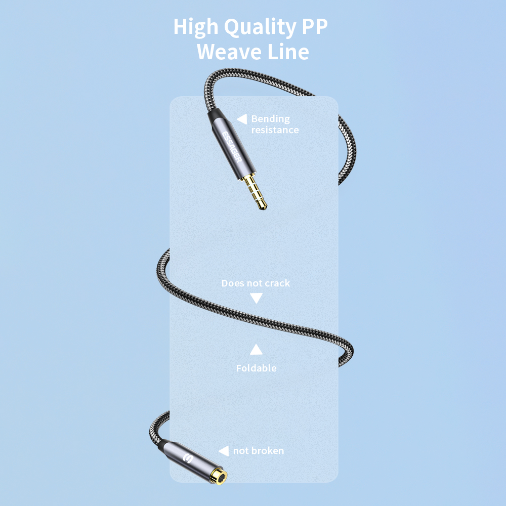 ESSAGER Headphone Extension Ca - Earphone Splitter Jack incelemesi ve fiyatı