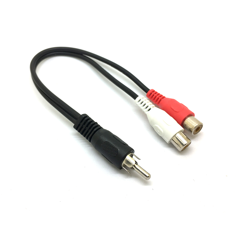 1 RCA Male Mono To 2 RCA Femal - Audio Splitter Y incelemesi ve fiyatı