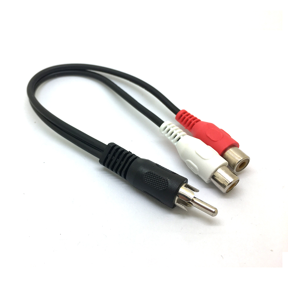 1 RCA Male Mono To 2 RCA Femal - Audio Splitter Y incelemesi ve fiyatı