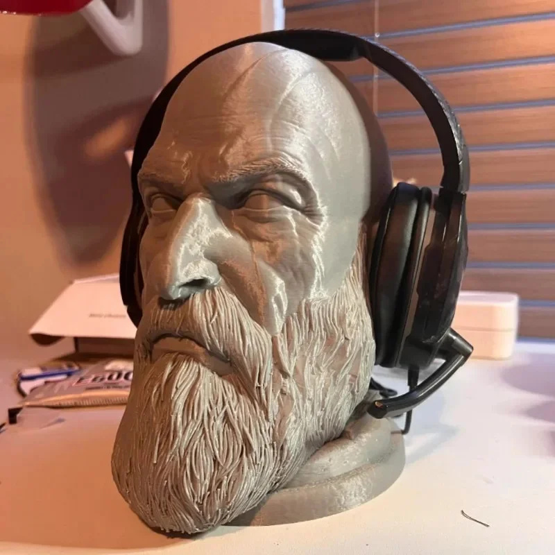 God Of War Kratos Statue Headp - Headphone Stand Desk incelemesi ve fiyatı