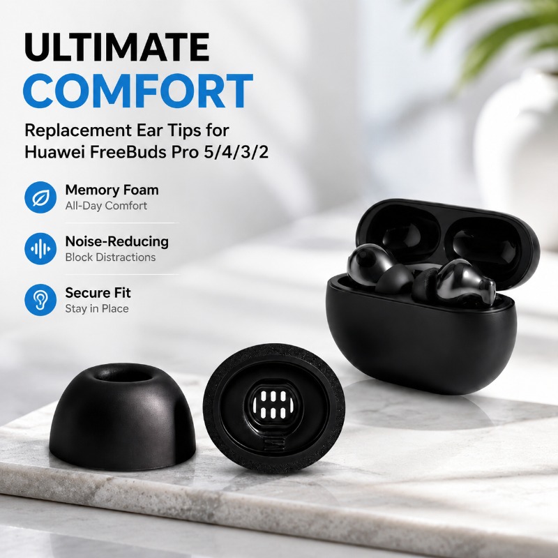 Three-layer Memory Foam Ear Ti - Earphone Foam Tip incelemesi ve fiyatı