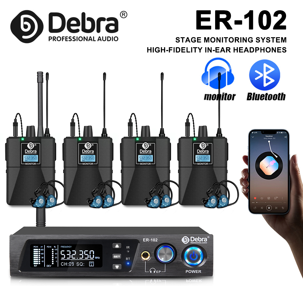 Debra ER-102 UHF IEM In Ear St - In Ear Monitor Iem incelemesi ve fiyatı